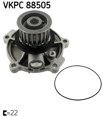 Pompa acqua - VKPC 88505 SKF